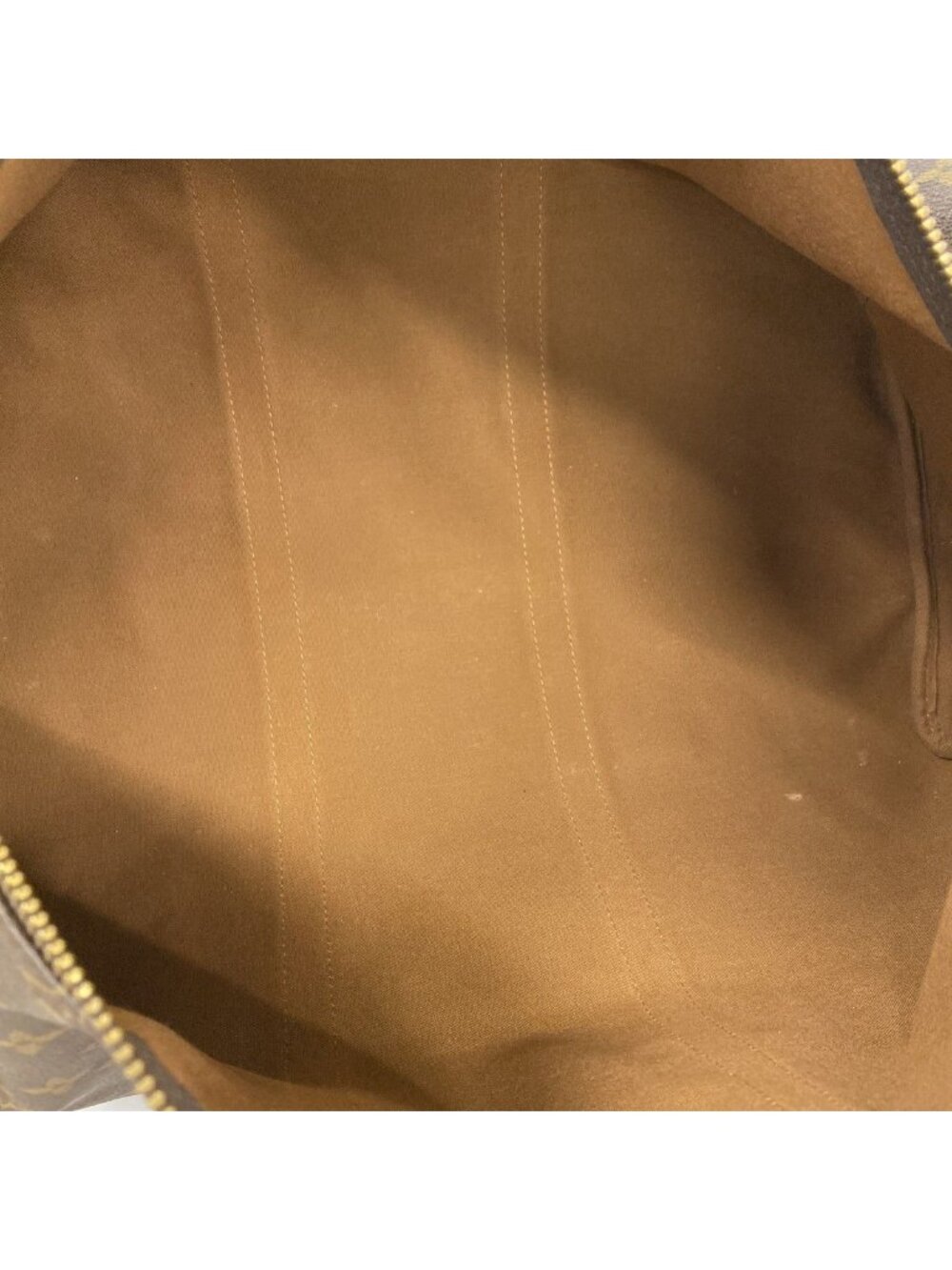 ★SOLD★ Louis Vuitton Boston Bag Monogram Keepall Bandouliere 50 Brown - Picture 4 of 10